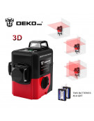Laser płaszczyznowy krzyżowy Deko LL12-HV 3D 360